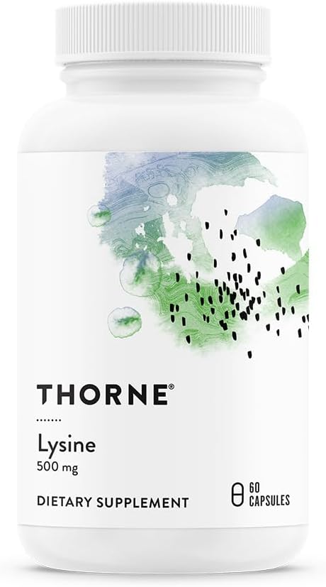 Thorne Lysine - 500 mg - 60 Capsules - Lizin Takviyesi