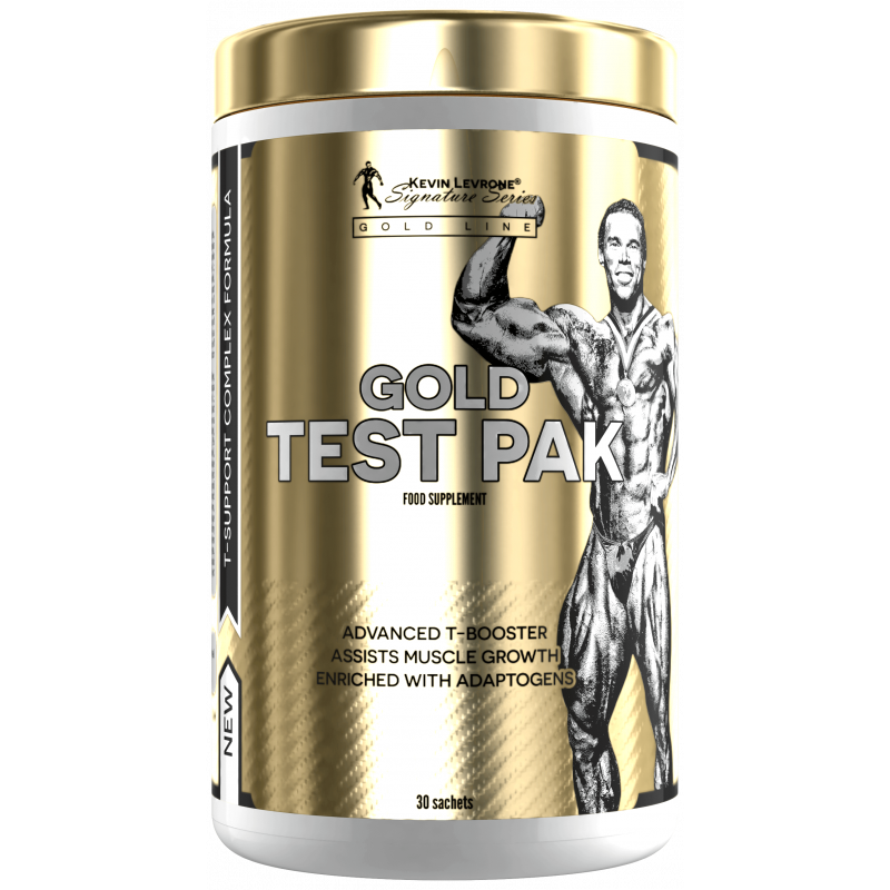 Kevin Levrone Gold Test Pak(Tribulus+Daa+Fenugreek+Maca) 30 sachets