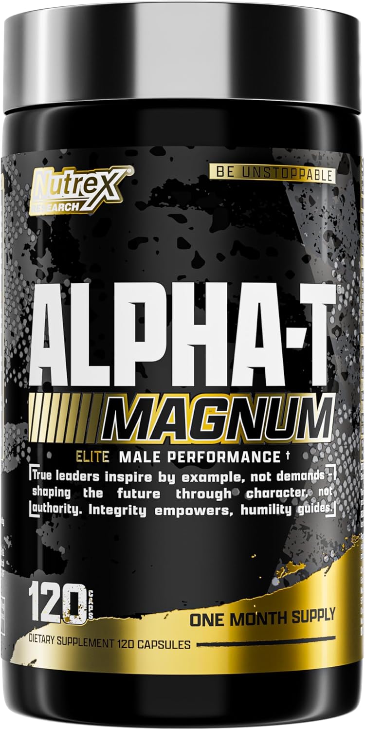 Nutrex Research Alpha-T Magnum Testosterone Support for Men