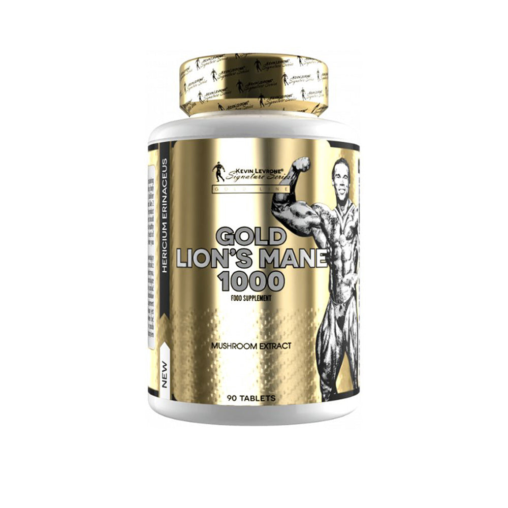 Kevin Levrone Gold Line Lion's Mane(Aslan yelesi mantarı ekstrat) 1000 (90 Tablets)