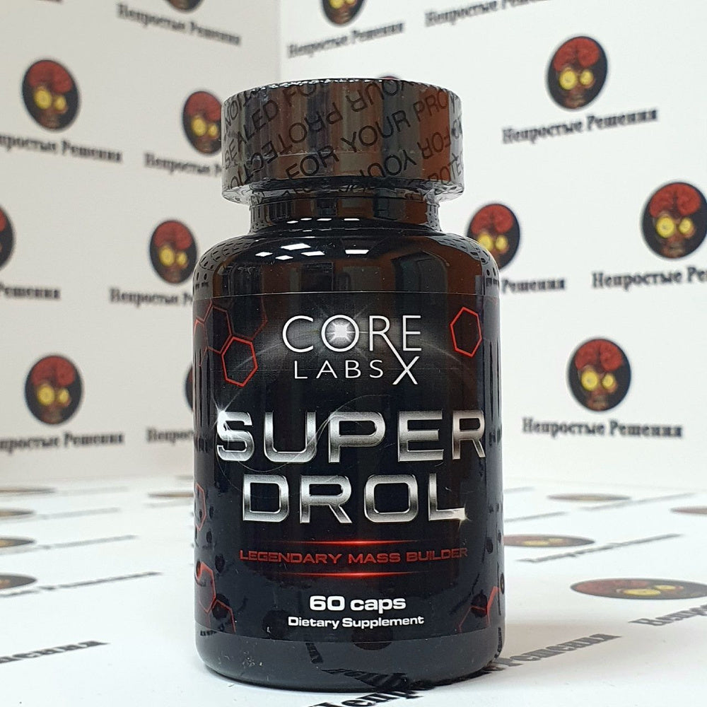 Core Labs X SuperDrol+Nac N-Acetyl Cysteine+Vitamin E 60 caps