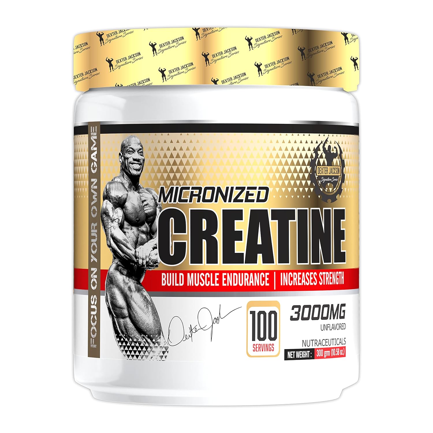 Dexter Jackson Micronized(Mikronize) Gold Line Creatine 300 gram
