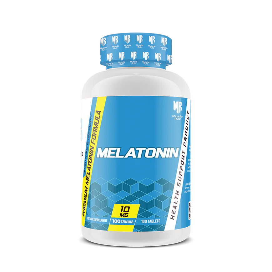 Muscle Rulz Melatonin Night Sleep Support 10mg 100 Tablet