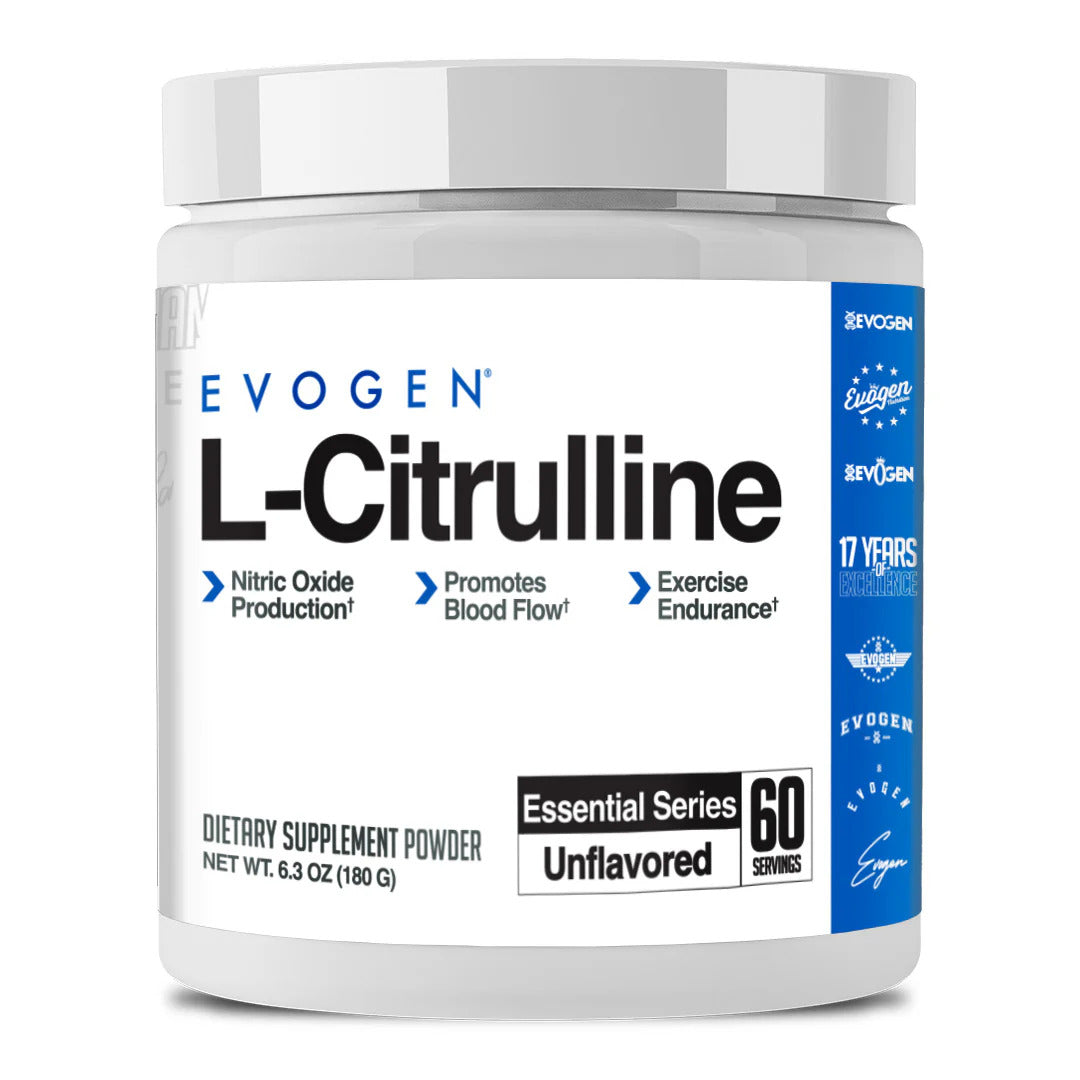 Evogen L-Citrulline Sitrulin Nitric Oxide Powder - 60 Servis