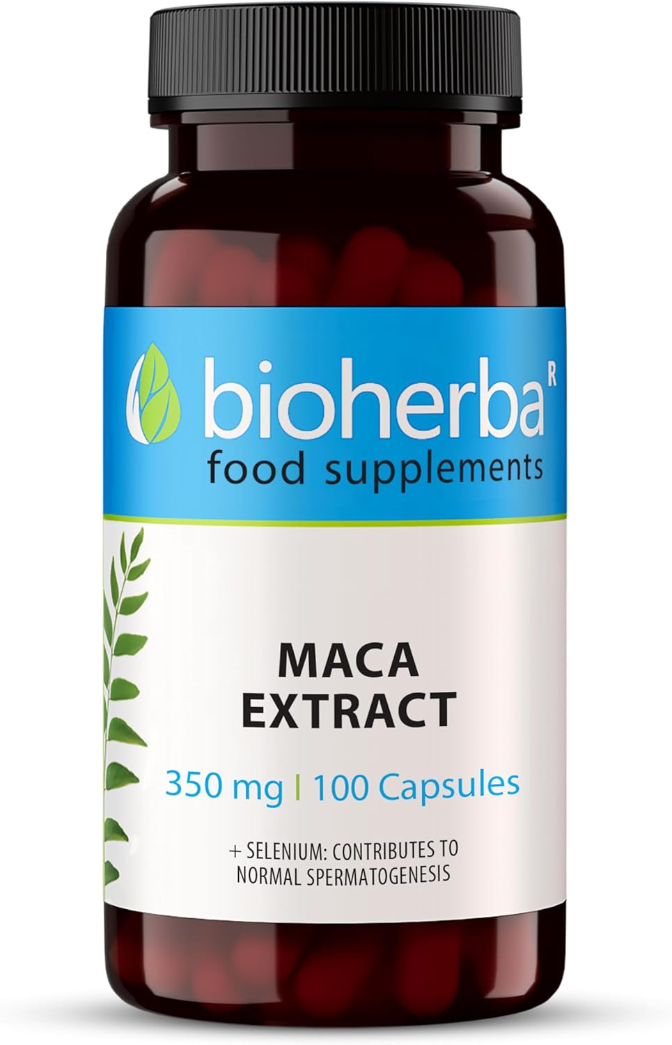 Bioherba Maca Matcha tozu extract+Selenium Selenyum 350 mg 100 caps