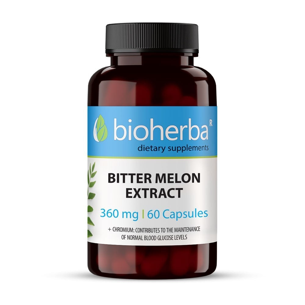 Bioherba Bitter Melon Extract+chromıum pıcolınate 360 mg 60 Caps
