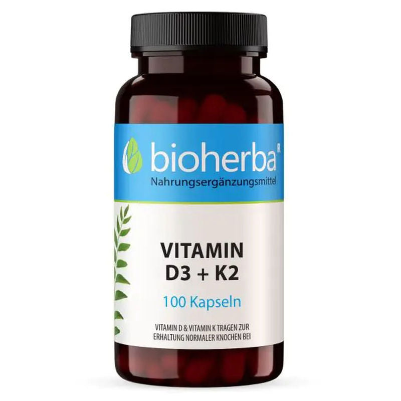 Bioherba Vitamin D3 + K2 100 caps