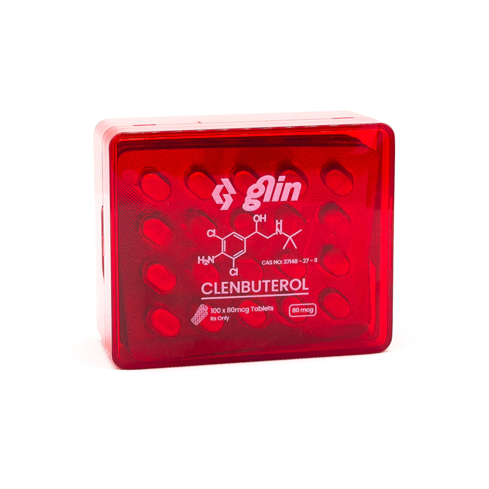 Glin Pharma Clenbuterol – 80mcg (Check kodlu) Kore menşei