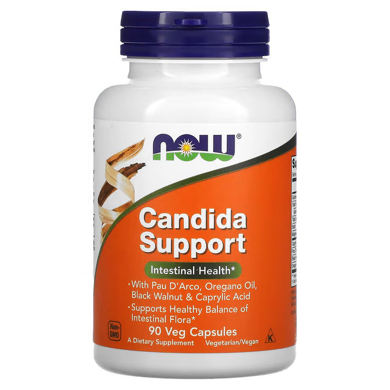NOW Foods, Candida Support, 90 Veg Caps