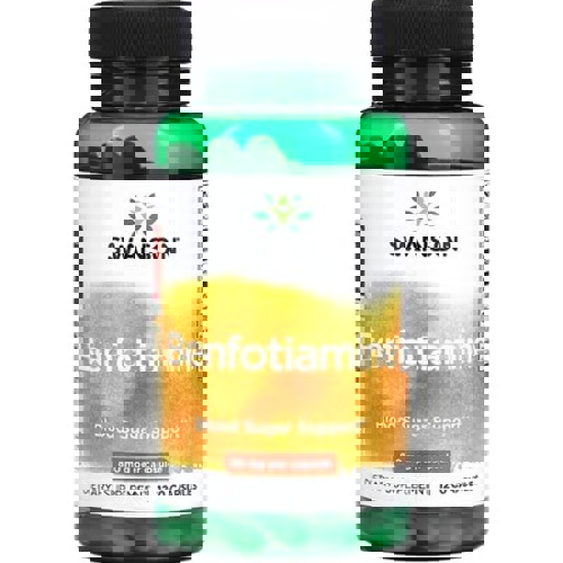 Swanson, Benfotiamine, 80 mg, 120 caps