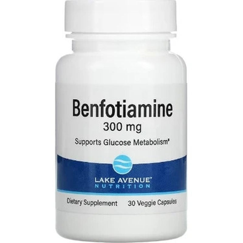Lake Avenue Nutrition Benfotiamine 300 mg 30 Kapsül