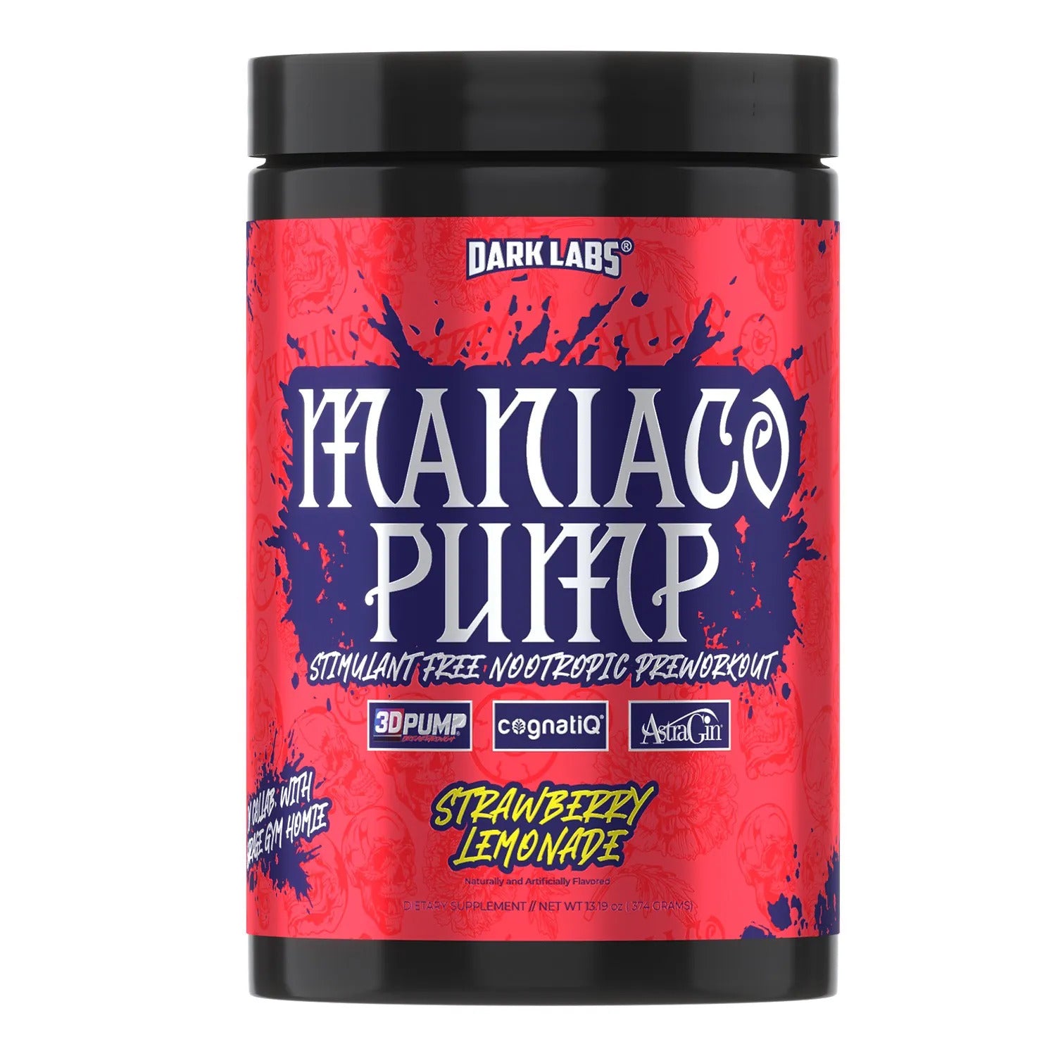 DARK LABS Maniaco PUMP PREWORKOUT– 375g