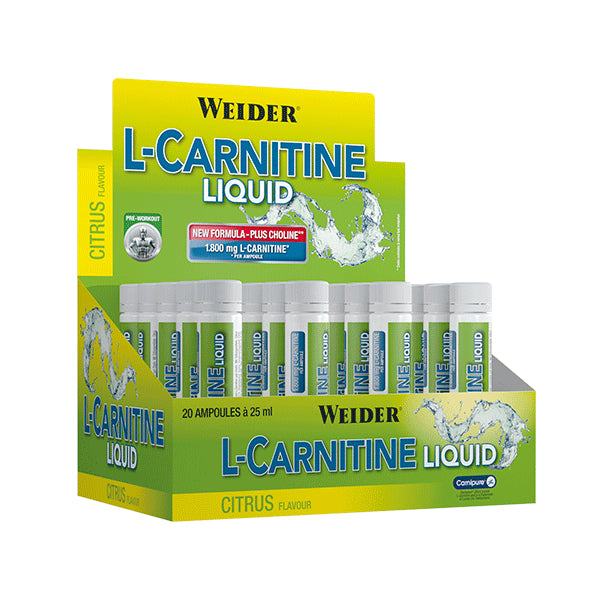 Weider L-Carnitine(Karnitin) Liquid 20x25 ML