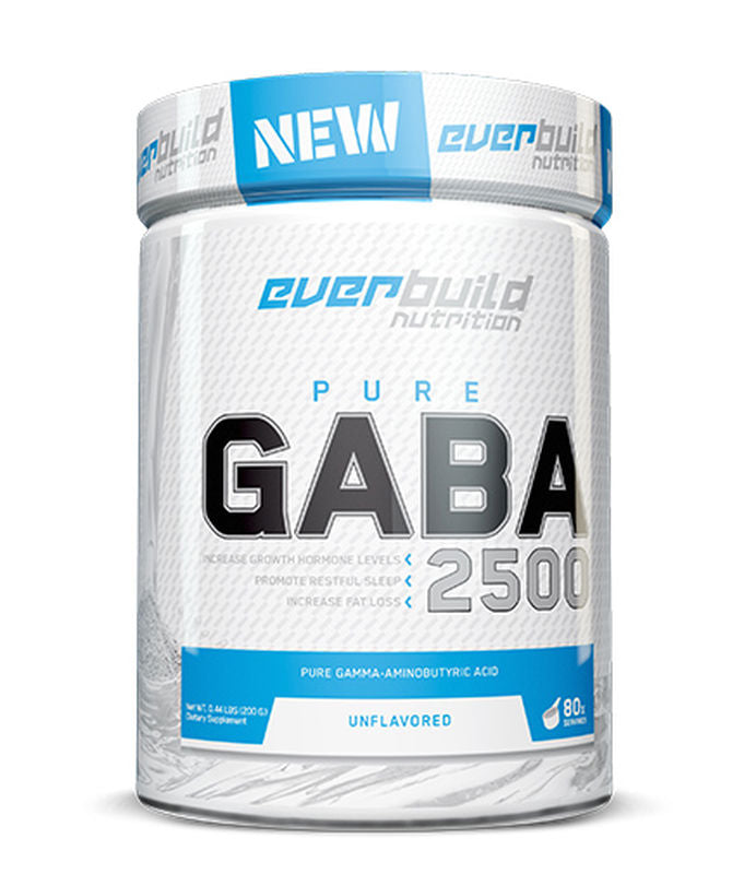 Everbuild Pure GABA 2500 mg 80 servis (Toz form)