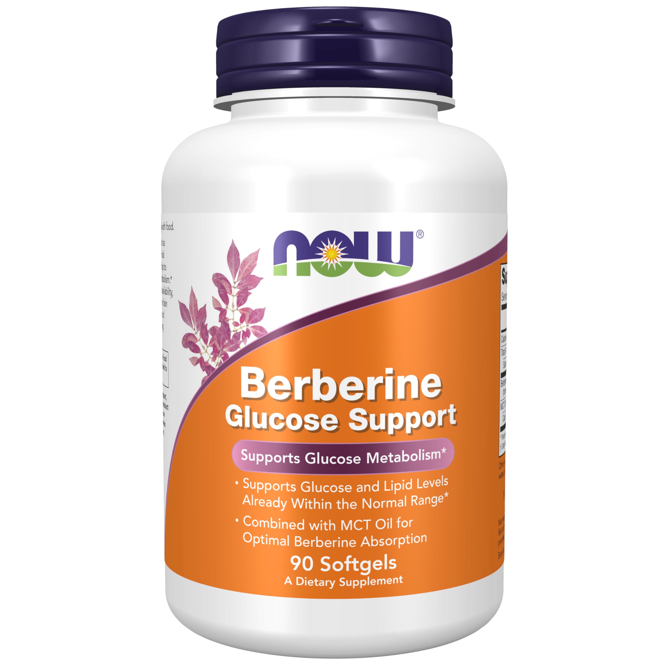 NOW Foods, Berberine Glucose Support, 90 Softgels
