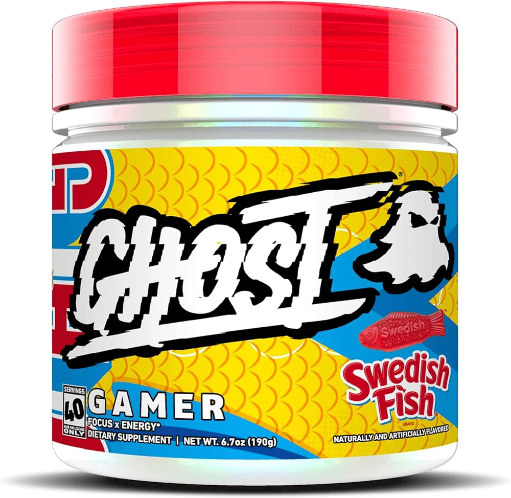 GHOST GAMER Energy and Focus Support Nootropıcs 40 servis (Arginine+Zinc+Tyrosine+Taurine)