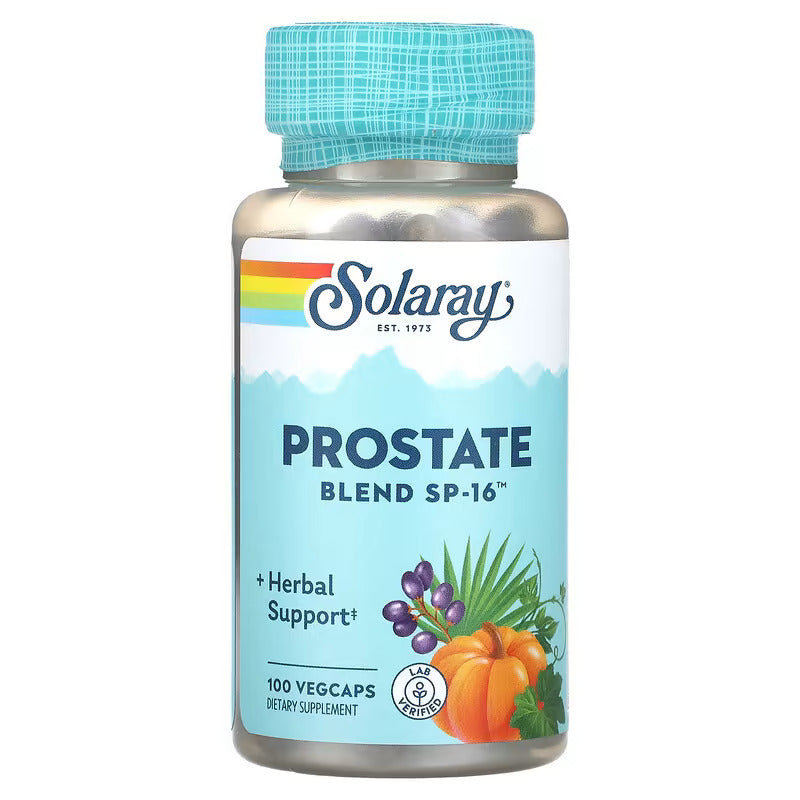 Solaray, Prostate(Saw Palmetto) Blend SP-16, 100 VegCaps