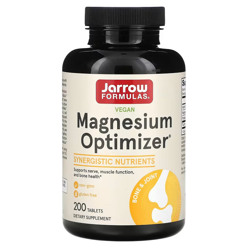 Jarrow Formulas, Vegan Magnesium Malate Optimizer , 200 Tablet