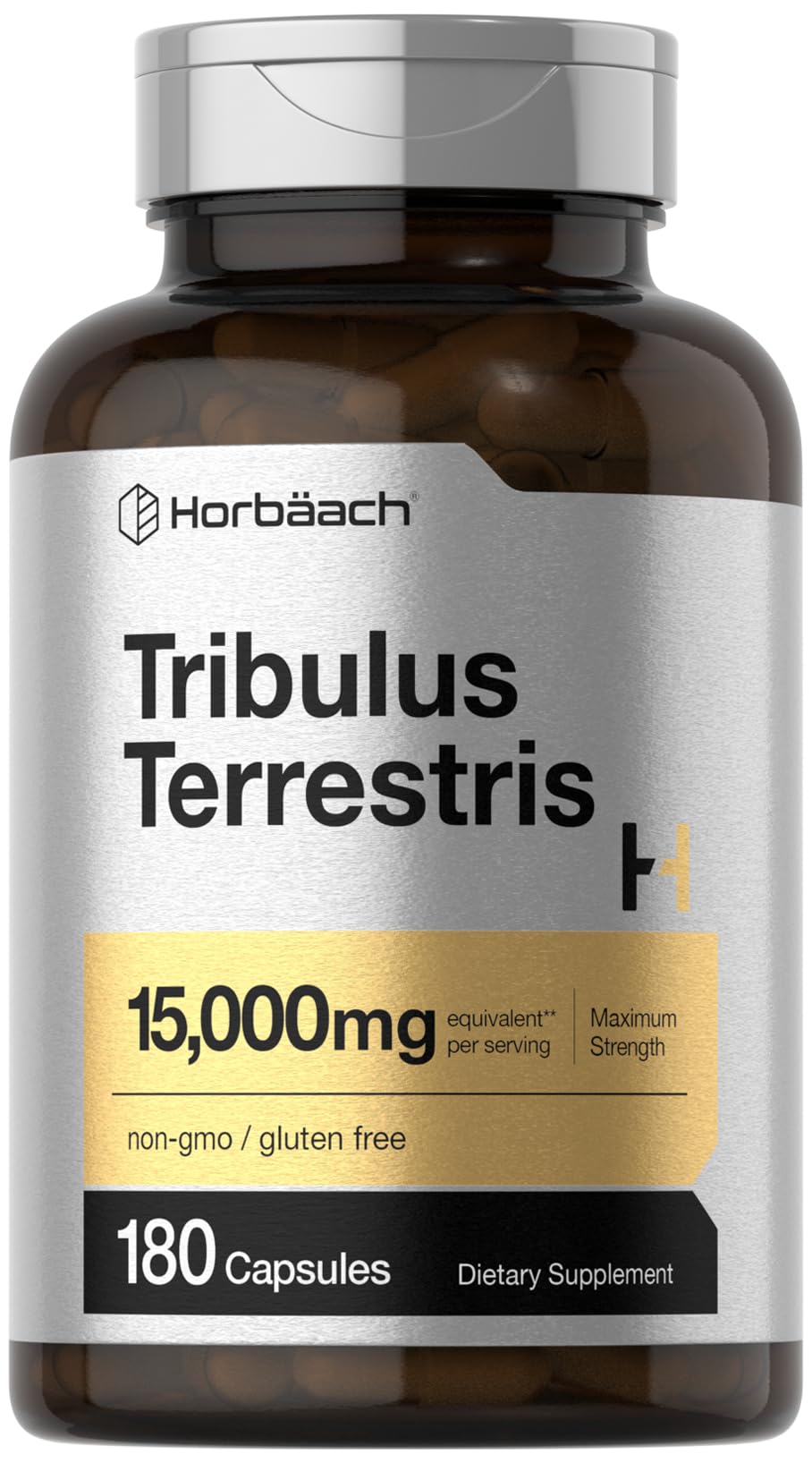 Horbäach Tribulus Terrestris 15000mg per serving | 180 Caps