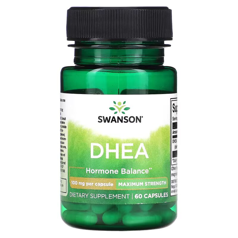 Swanson Dhea, 100 mg 60 Capsul