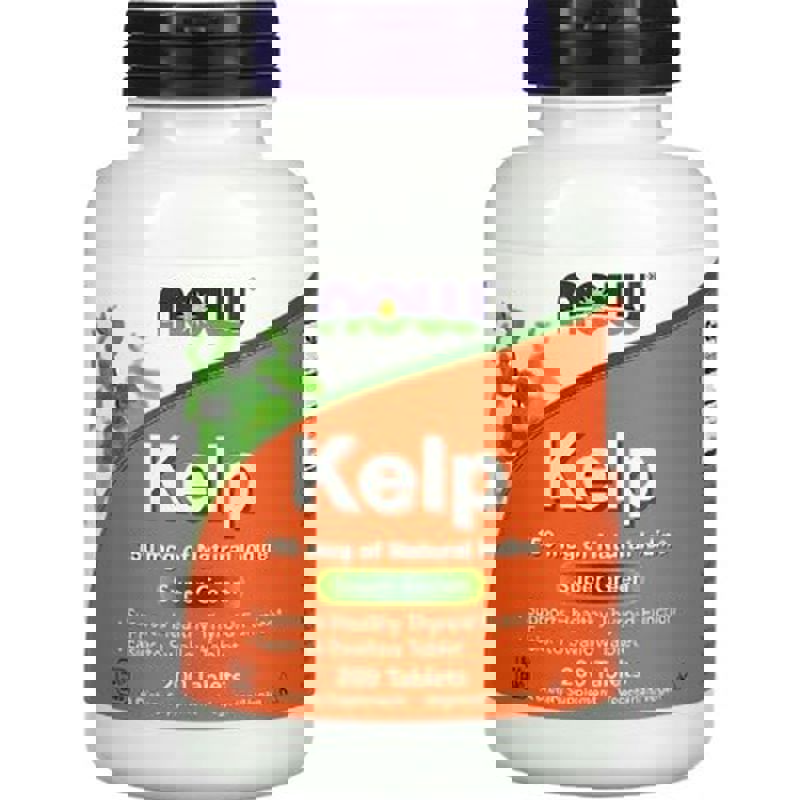 NOW Foods, Kelp, Super Greens (Yosun) 150 mcg, 200 Tablet