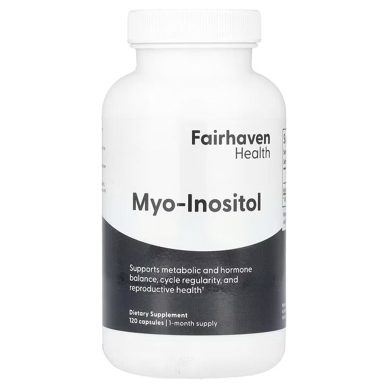 Fairhaven Health, Myo-Inositol, 2,000 mg, 120 Caps