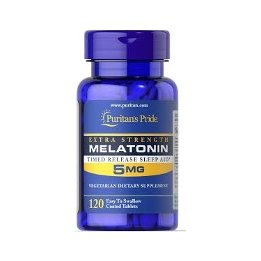 Puritan's Pride Melatonin 5 mg 120 Capsules