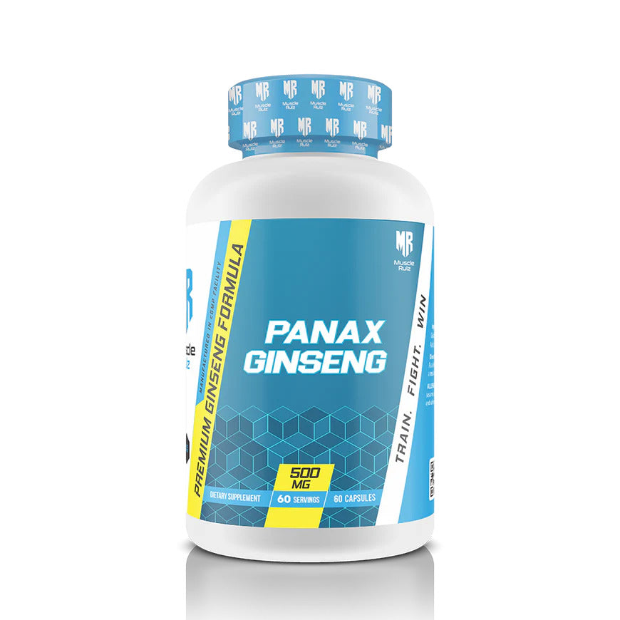 Muscle Ruz PANAX GINSENG 750MG 60 Caps