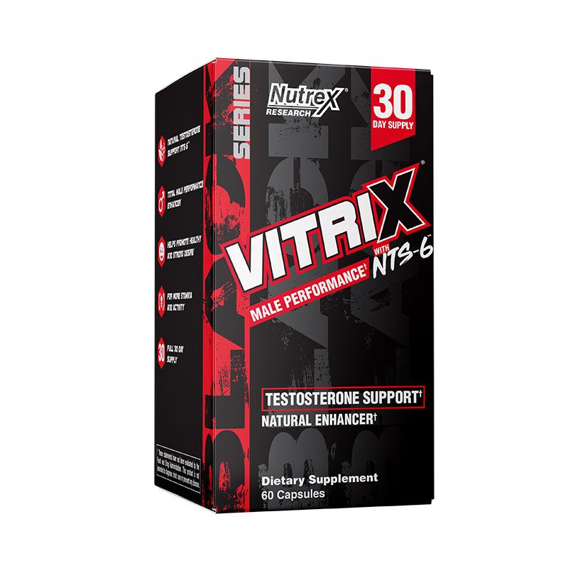 Nutrex Research Vitrix Horny Goat 60 Capsules Male Tribulus & Performance Booster