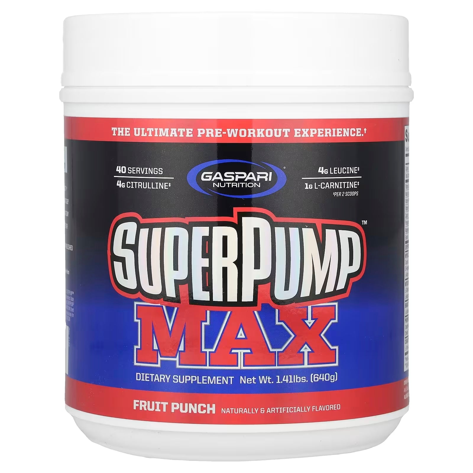 Gaspari Nutrition Super Pump Preworkout 40 Servis