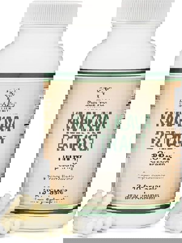 DOUBLE WOOD Kava Kava Extract 1000 Mg 120 Caps