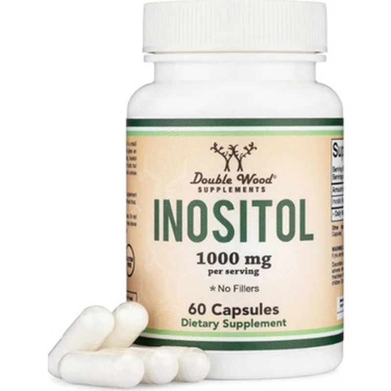 DOUBLE WOOD Myo inositol 1000 Mg 60 Caps