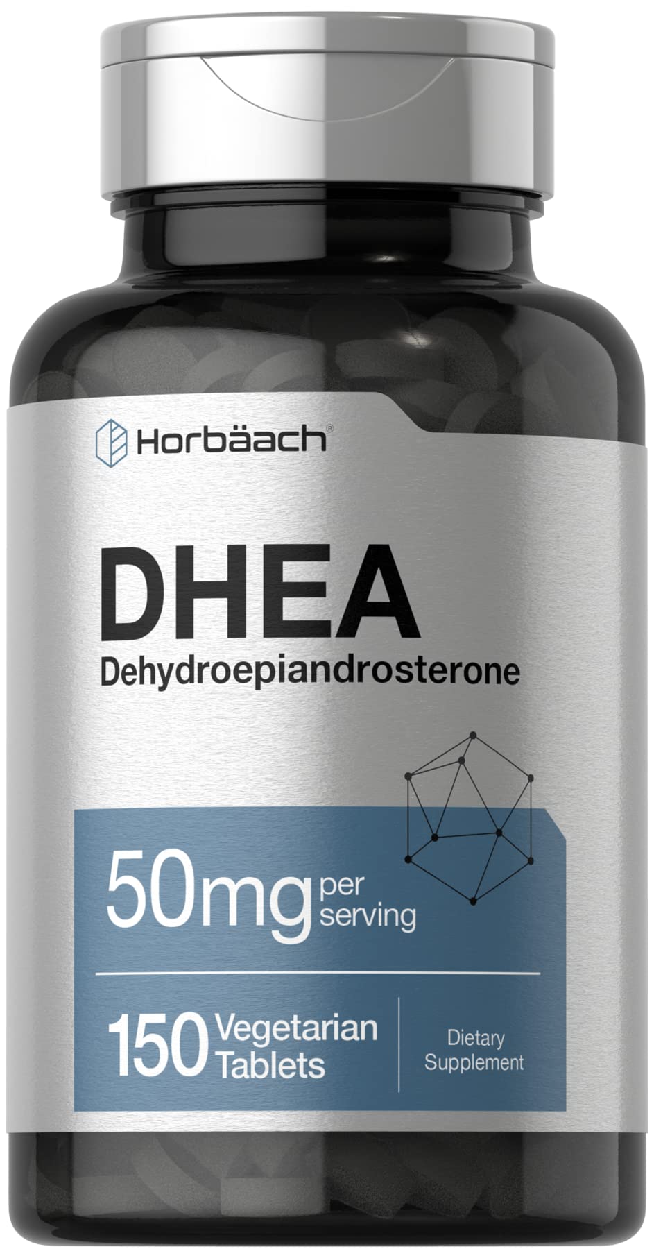 Horbaach DHEA 50mg per serving | 150 Tablets