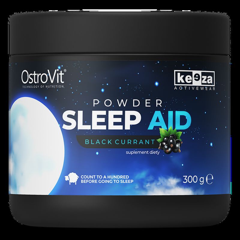 OstroVit KEEZA Sleep Aid (Gaba+Daa+Melatonin+Glutamin) 300 g black currant