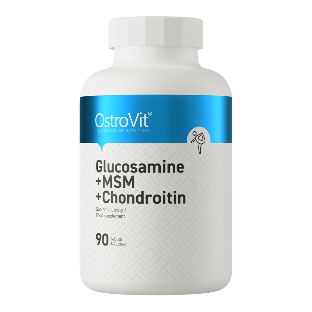 OstroVit Glucosamine(glukozamin) + MSM + Chondroitin 90 tablets