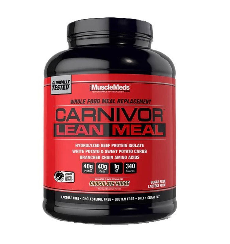 Musclemeds Carnivor Beef protein isolate Lean Meal Protein gainer (Öğün protein tozu) 1950 Gram