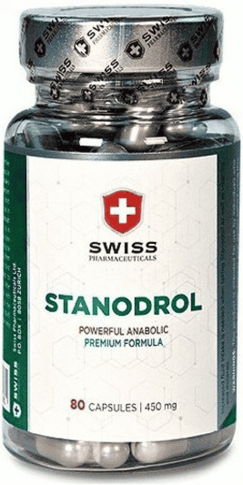 Swiss Pharma Stanodrol 450 mg NAC, Milk Thistle 80 Kapsül