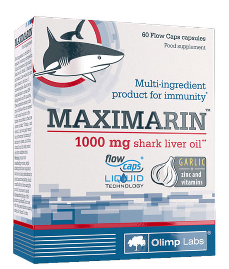 OLİMP Maximarin Garlic Sarımsak Shark Liver Zinc 60 Kapsül