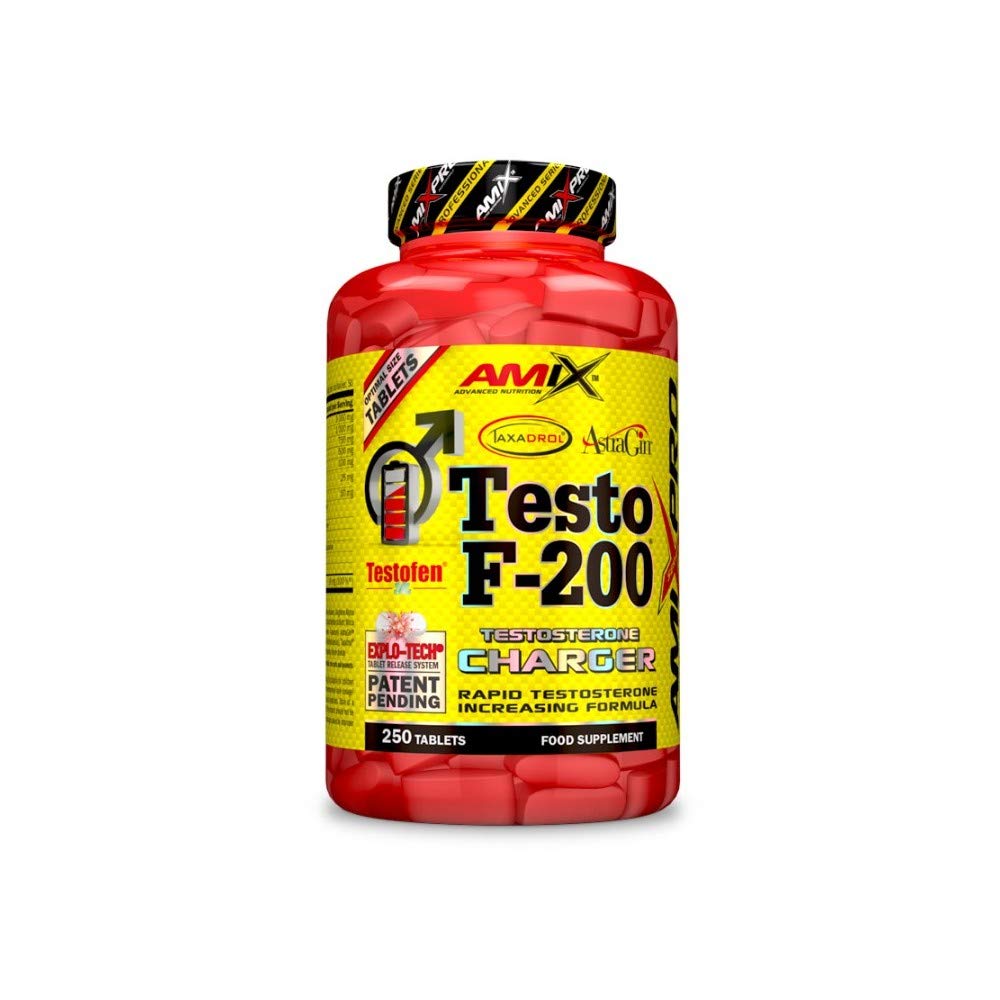 Amix AmixPro TestoF-200 Daa Aspartic Acid + Tribulus + Maca + Akg Arginine / 250 Tabs