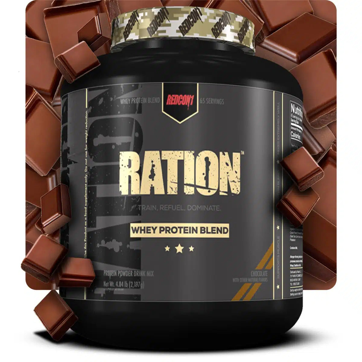Redcon1 Ration Whey Protein Chocolate 2.27Kg