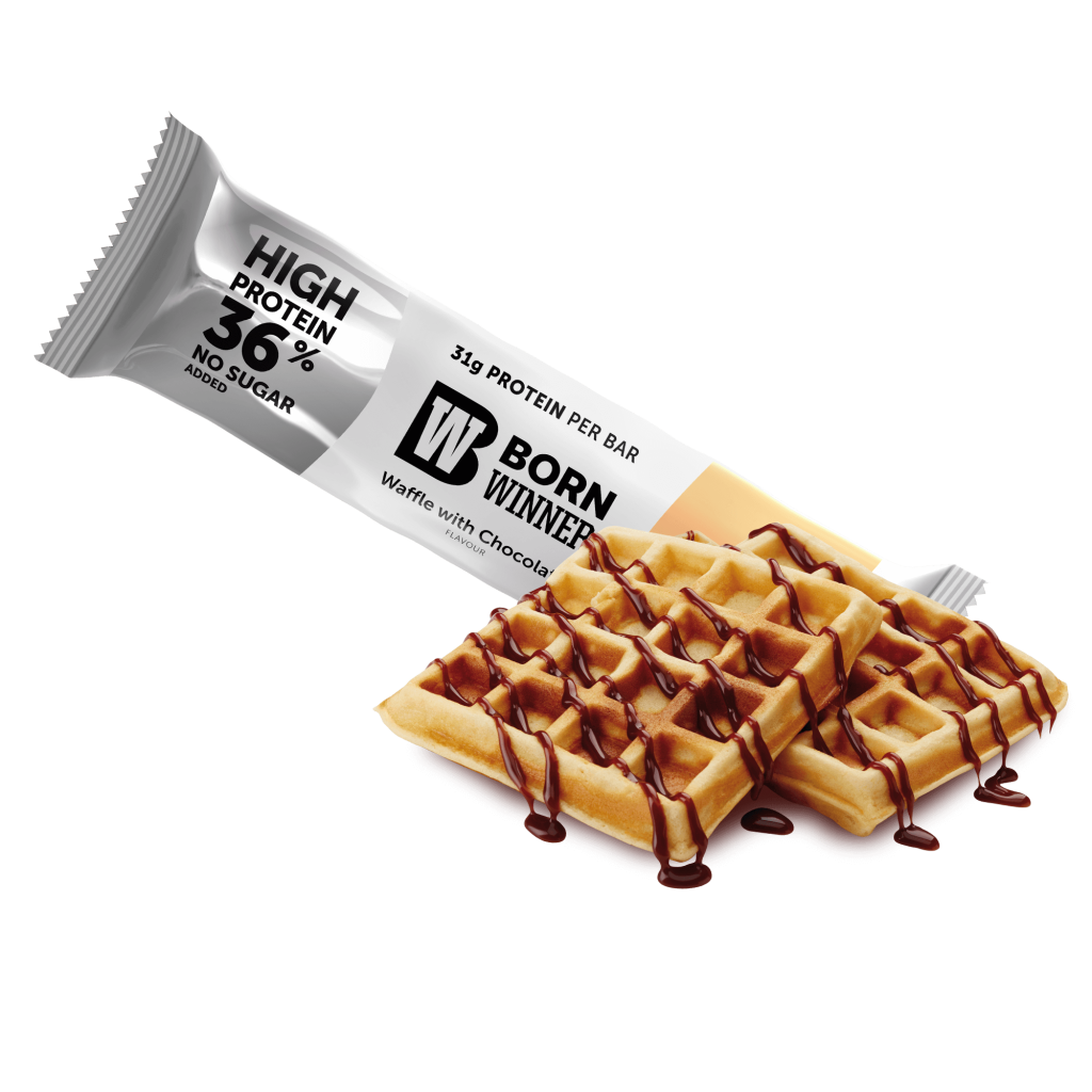 Born Winner Mega Pro Protein Bar Box / 12 X 85 G