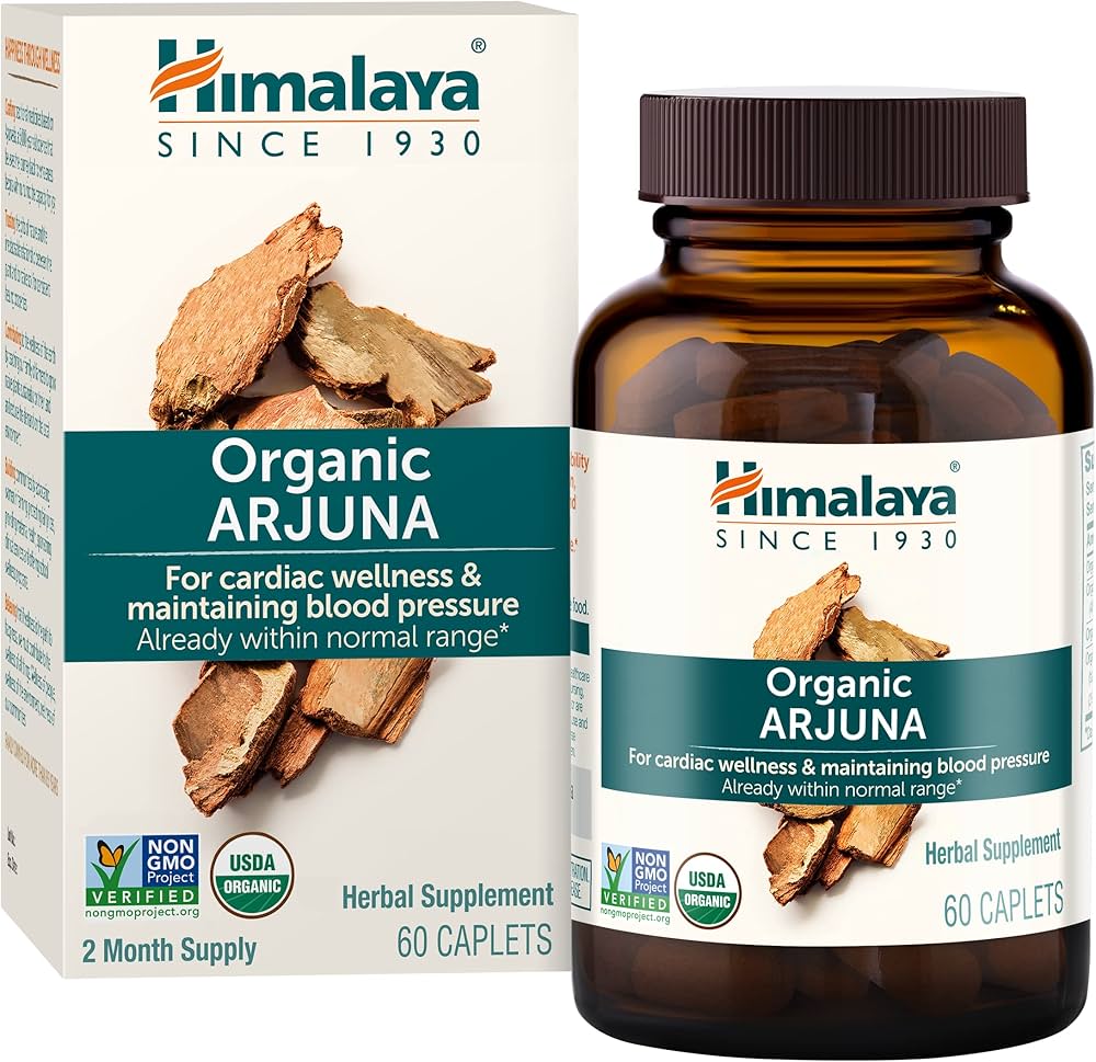 Himalaya Organic Arjuna 60 Caplets