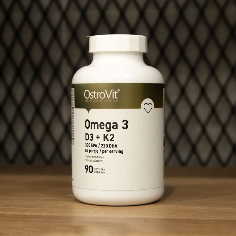 OstroVit Omega 3 D3+K2 90 capsules