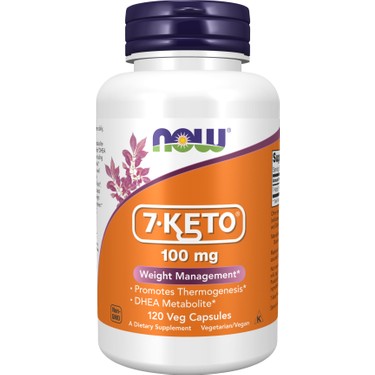 Now 7-Keto Dhea Weight Management 100 mg 120 Kapsül