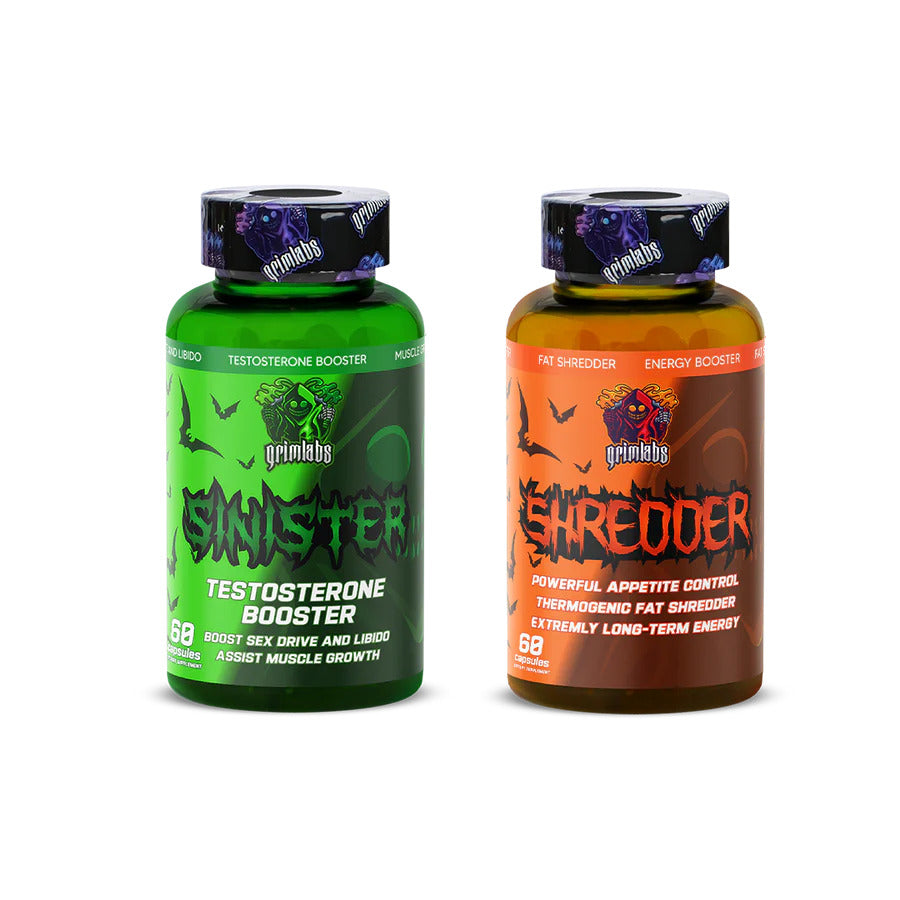 Grimlabs Sinister  Booster Shredder Fat burner Testo Cuts Definasyon