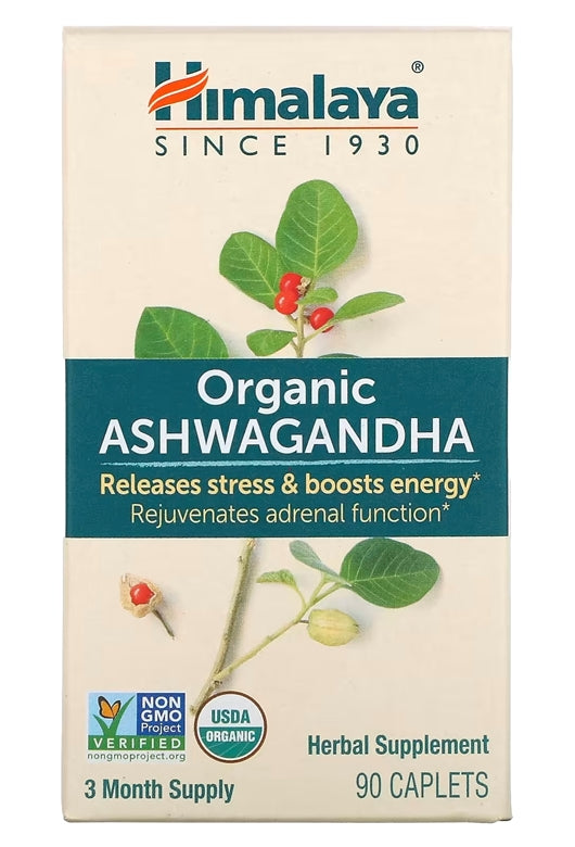 Himalaya Organic Ashwagandha 90 Kapsül