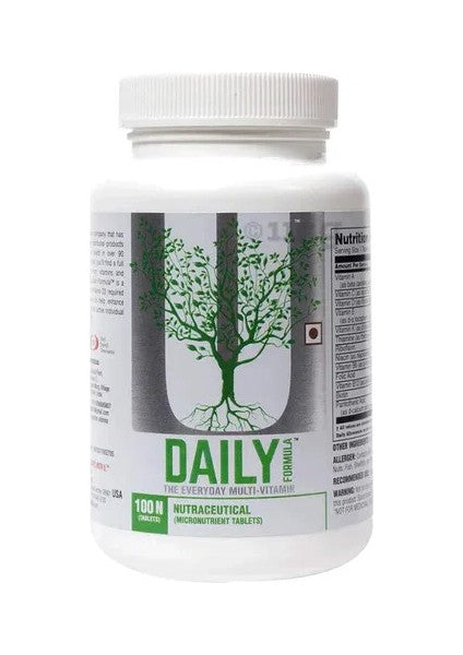 Universal Nutrition Daily Formula Vitamin - 100 Tablet Multivitamin