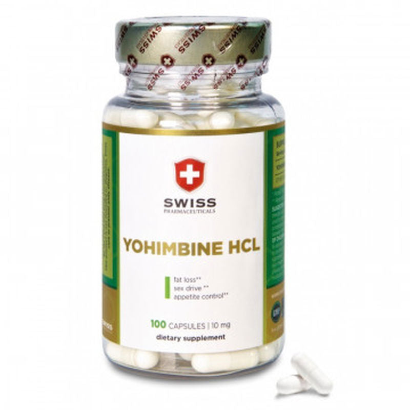 Swiss Pharma Yohimbine HCL Fat Burner 10 MG 100 Kapsül