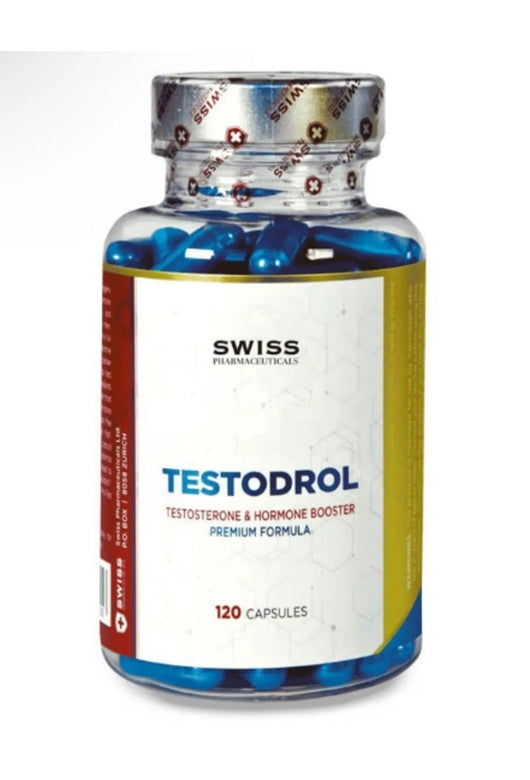 Swiss Pharma Testodrol Testo Booster PCT Tribulus 120 Kapsül