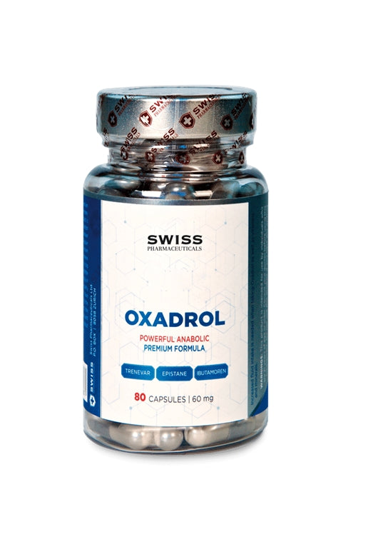 Swiss Pharma Oxadrol-Epistane-Trenavar-MK-677 80 Kapsül
